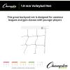 Champion SportsVolleyball Nets(Neon White)