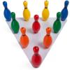 Champion SportsWeighted Foam Bowling Pin Set(Multicolored)