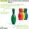 Champion SportsWeighted Foam Bowling Pin Set(Multicolored)