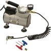Champion Sports Electric Ball Inflator with Needle – Quiet Air Compressor for Basketball, Soccer, Volleyball & Sports Balls, High PSI Rating, Fast Inflation, 110-120V AC Power for Gym & School Use(1/8 HP – 60 PSI (Ultra Quiet))