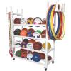 Champion Sports Equipment Cart White(Equipment Cart (61″L x 19″W x 62″H))