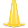 Champion Sports High Visibility Vinyl Cones – Durable Field Markers for Drills, Sports, Schools, Indoor Gyms & Outdoor Training(Yellow)