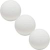 Champion Sports Lacrosse Balls – Official Size & Weight, NCAA & NFHS Approved, SEI Certified – Pro, College & Youth Game & Practice Use – Multi-Color, Packs of 3, 6 & 12(White)