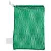 Champion Sports Mesh Equipment Bag – Heavy-Duty Nylon Drawstring Bag with Lock & ID Tag, Breathable Storage Sack for Balls, Swim Gear, Laundry & Toys, Multiple Sizes & Colors(Green)
