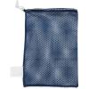 Champion Sports Mesh Equipment Bag – Heavy-Duty Nylon Drawstring Bag with Lock & ID Tag, Breathable Storage Sack for Balls, Swim Gear, Laundry & Toys, Multiple Sizes & Colors(Navy)