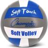 Champion Sports Official Synthetic Leather Volleyball(Blue/Gray)