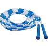 Champion Sports Plastic Segmented Jump Ropes – 7 to 16 ft Lengths – Fun, Durable Ropes for All Ages, Available in Multiple Color Options, Great for Cardiovascular Fitness & Rhythm(Blue/White (9 Feet))