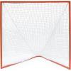 Champion Sports Pro & Collegiate Lacrosse Goal 6×6 ft Steel Frame for Men’s & Women’s Lacrosse, Training & Game Play(6′ x 6′ Competition (White/Orange))