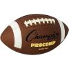 Champion Sports Pro & Composite Series Footballs – Water-Resistant Composite, Indoor/Outdoor, Official–Pee Wee Sizes(Junior Size)