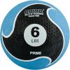 Champion Sports Rhino Elite Medicine Ball – Textured Surface, Superior Grip, Hollow Synthetic Rubber for Consistent Bounce & Durability, Multiple Weights & Colors – Optional Rebounder Sold Separately(6 Pounds – Blue)