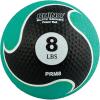 Champion Sports Rhino Elite Medicine Ball – Textured Surface, Superior Grip, Hollow Synthetic Rubber for Consistent Bounce & Durability, Multiple Weights & Colors – Optional Rebounder Sold Separately(8 Pounds – Green)