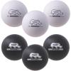 Champion Sports® Rhino Skin® Low Bounce Dodgeball Sets & Singles for Playground, PE, Backyard & League Games – Team Sports Equipment for Youth & Adults(Black & White)