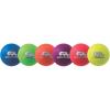 Champion Sports® Rhino Skin® Low Bounce Dodgeball Sets & Singles for Playground, PE, Backyard & League Games – Team Sports Equipment for Youth & Adults(Neon Rainbow)