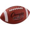 Champion Sports Rubber Football – Durable All-Weather Football with Enhanced Grip – Backyard Play & Training – Pee Wee to Official Sizes(Intermediate Size)