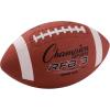 Champion Sports Rubber Football – Durable All-Weather Football with Enhanced Grip – Backyard Play & Training – Pee Wee to Official Sizes(Junior Size (Ages 10-12))