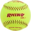 Champion Sports® Softballs – Leather & Synthetic Softballs for Practice or Game Play, Multiple Sizes, Cores & Styles, NFHS Approved & Training Sets Available(Syntex Leather Poly Core (Pack of 12))