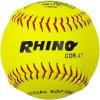 Champion Sports® Softballs – Leather & Synthetic Softballs for Practice or Game Play, Multiple Sizes, Cores & Styles, NFHS Approved & Training Sets Available(Leather Cork Core (Pack of 12))