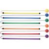 Champion Sports Twirl and Jump Set: Rainbow 6 Pack Skip Hop Jump Rope for Kids Fitness & Fun
