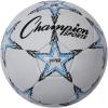 Champion Sports Viper Soccer Ball – Sizes 3, 4, 5 – Soft Touch TPU Cover, Durable Butyl Bladder, Youth & Adult Training Ball for Indoor & Outdoor Play, Multi-Color Design(Size 5)