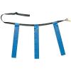 Champion Sports unisex-adult Quick Release Triple Flag Football Set(Blue Flags)