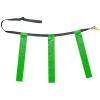 Champion Sports unisex-adult Quick Release Triple Flag Football Set(Green Flags)
