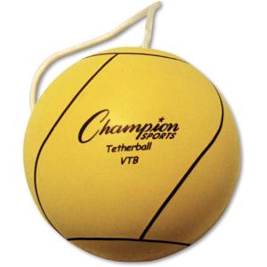 Champion Sports 8.25 Inch Tetherball, Yellow(10.5 Inch Ultra-Grip Tetherball  Multicolor)