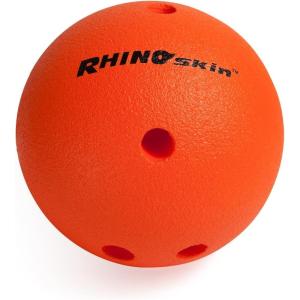 Champion Sports Foam Bowling Ball: Rhino Skin Soft – 1.5 Lb Bright Orange