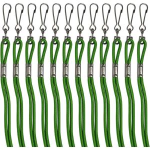 Champion Sports Heavy Nylon Lanyards – Green (1 dozen)