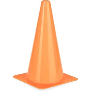 Champion Sports Hi Visibility Fluorescent Poly Cone(Flouroscent Orange)