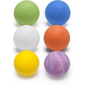 Champion Sports Lacrosse Balls – Official Size & Weight, NCAA & NFHS Approved, SEI Certified – Pro, College & Youth Game & Practice Use – Multi-Color, Packs of 3, 6 & 12(Assorted)