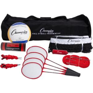 Champion Sports Outdoor Badminton Set(Deluxe Combination Set)