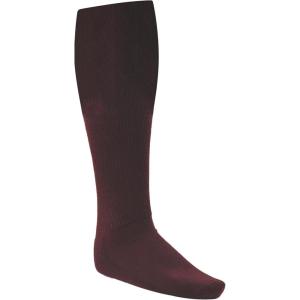 Champion Sports Rhino All Sport Socks – Machine Washable Sport Sock – for Baseball, Football, Soccer – Cushioned Tube Sock(Maroon)