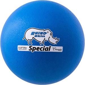 Champion Sports Rhino Skin Special Playground Ball(Neon Blue)