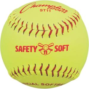 Champion Sports Saftey Softballs(Optic Yellow)