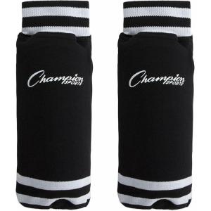 Champion Sports Sock Style Shin Guard(Black)