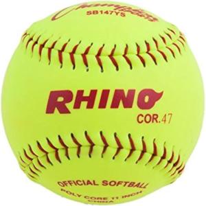 Champion Sports® Softballs – Leather & Synthetic Softballs for Practice or Game Play, Multiple Sizes, Cores & Styles, NFHS Approved & Training Sets Available(Syntex Leather Poly Core (Pack of 12))