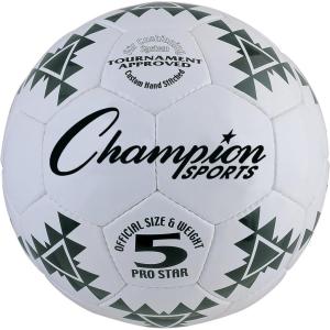 Champion Sports Thermal Bonded Soccer Ball – Official Size and Weight – All Weather Play