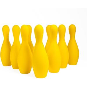 Champion Sports Weighted Foam Bowling Pin Set – Pins Only((Pack of 1))