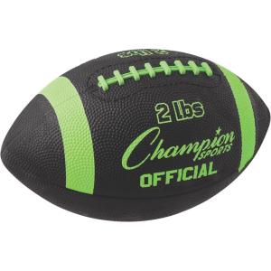 Champion Sports Weighted Football(Red/Yellow)