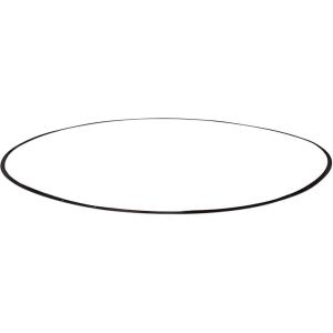 Champion Sports Women’s Lacrosse Crease: Rhino Flex Portable Lacrosse Goal Crease – 17’ Diameter All Weather Crease with Weights, Stakes and Carry Bag(Mens – 18 Foot Diameter (Black))