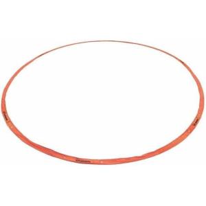 Champion Sports Women’s Lacrosse Crease: Rhino Flex Portable Lacrosse Goal Crease – 17’ Diameter All Weather Crease with Weights, Stakes and Carry Bag(Womens 17 Foot Diameter (Orange))