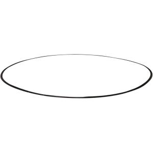 Champion Sports Women’s Lacrosse Crease: Rhino Flex Portable Lacrosse Goal Crease – 17’ Diameter All Weather Crease with Weights, Stakes and Carry Bag(Womens 17 Foot Diameter (Black))