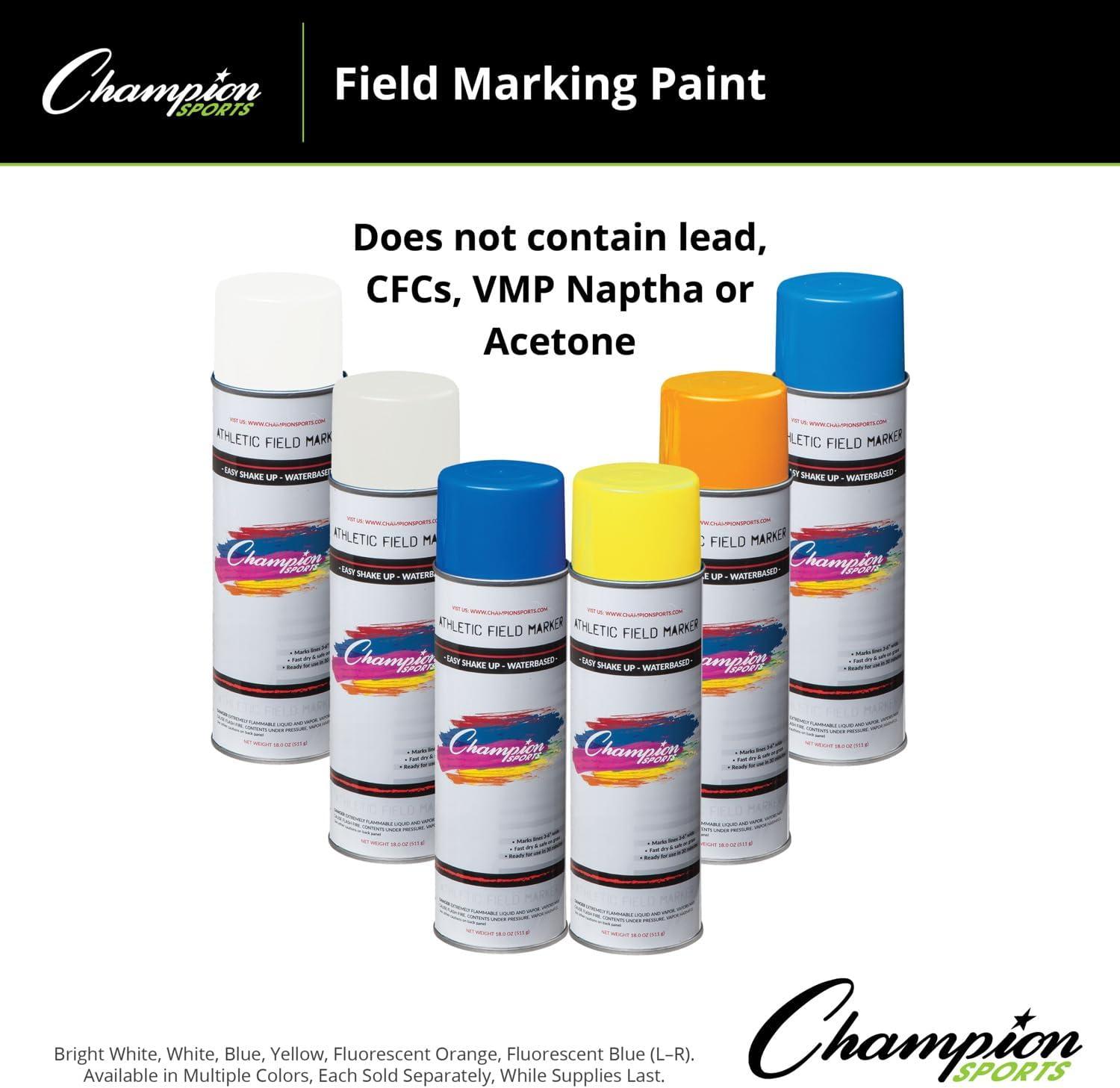 image:imageChampion Sports Field Marking Paint Case of 12 Yellow 20 oz