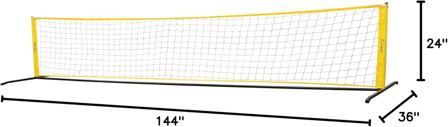 image:imageChampion Sports Portable Tennis Game Racket Ball and Net Set for 2 Players 12 feet