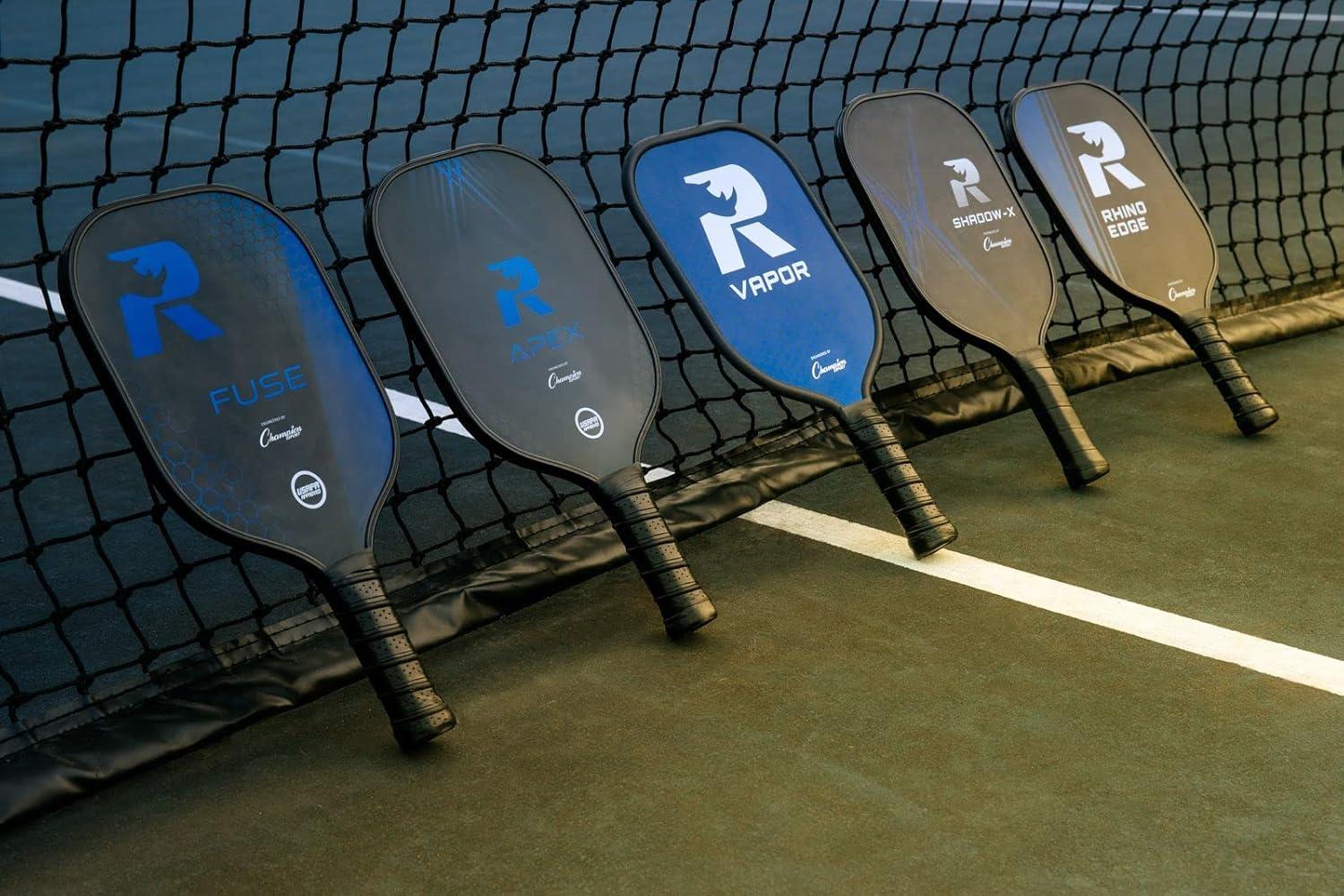 image:imageChampion Sports Rhino Pickleball Paddles Indoor or Outdoor Pickleball Paddles in Wood Aluminum Fiberglass Graphite Multiple StylesRhino Edge Wood