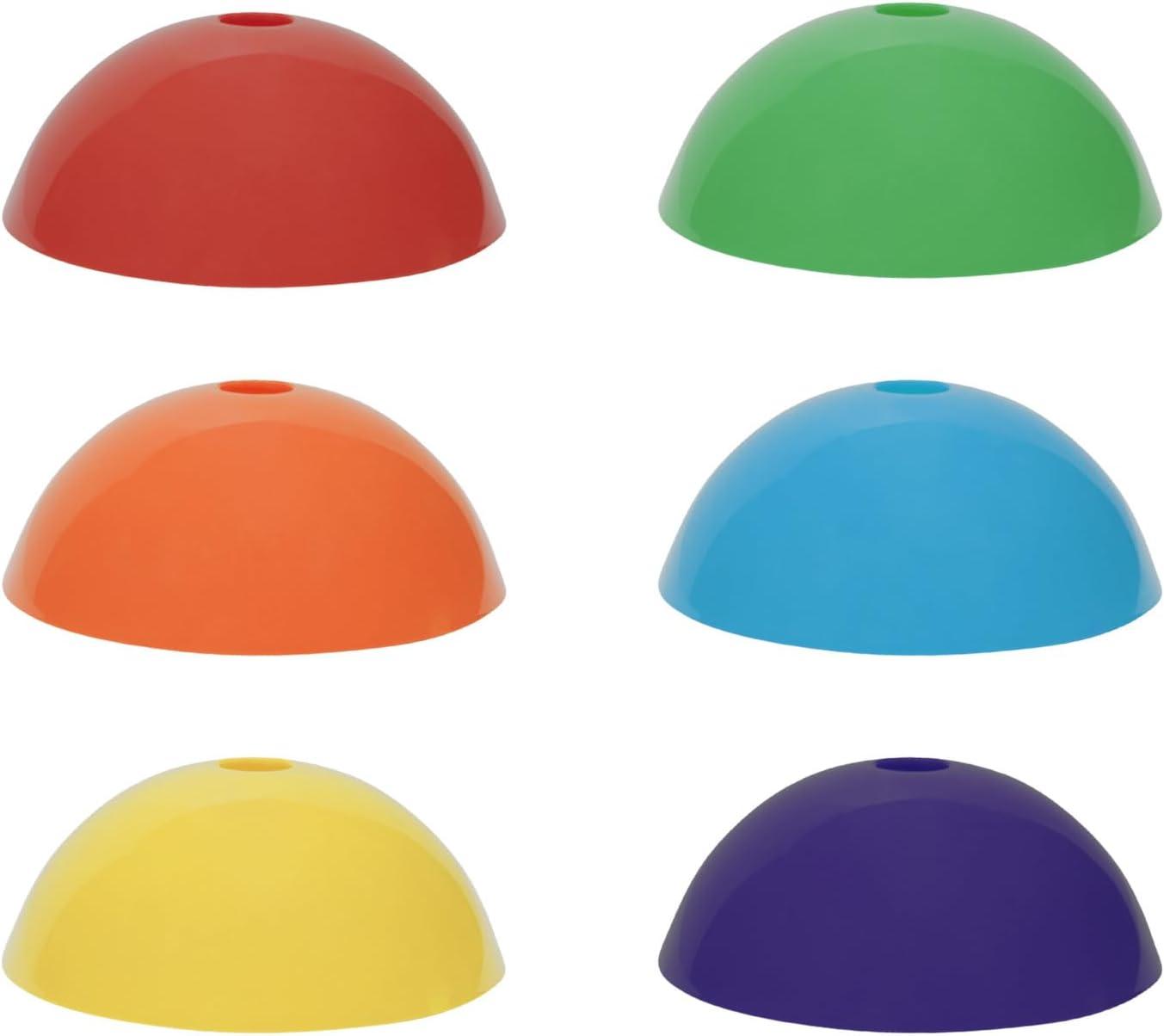 image:imageChampion Sports Soft Dome Cone Sets for Athletics and Social Distancing Assorted Colors