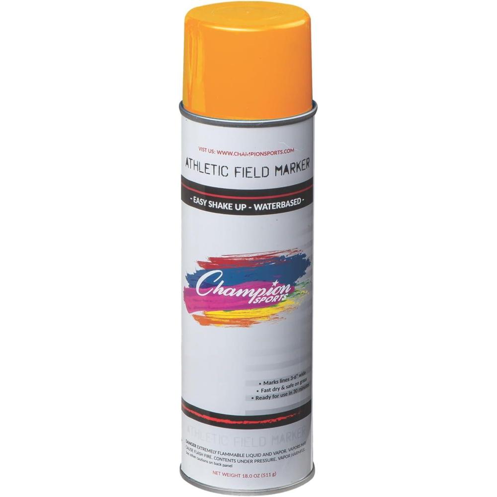image:imageChampion Sports Field Marking Paint Case of 12 Flourescent Orange 20 oz