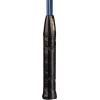 Champion Sports 24″ Twin Shaft Badminton Racket with Nylon Coated Steel Strings (Single Racket) – Silver/Blue – for Beginners