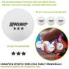 Champion Sports 3 Star Table Tennis Ball Pack, Tournament Grade Equipment, 38 Balls, White Ping Pong Balls, 40mm Seamless Design, CTTA and ITTA Approved(Box of 38 (White))