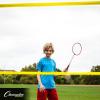 Champion Sports Adjustable Sport Net: Portable Sport Game Net for Volleyball, Tennis, Pickleball, and Badminton – Multiple Widths(Yellow (18’W x 63″H))